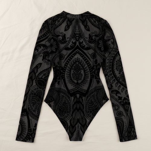 Body noir dos vue de haut